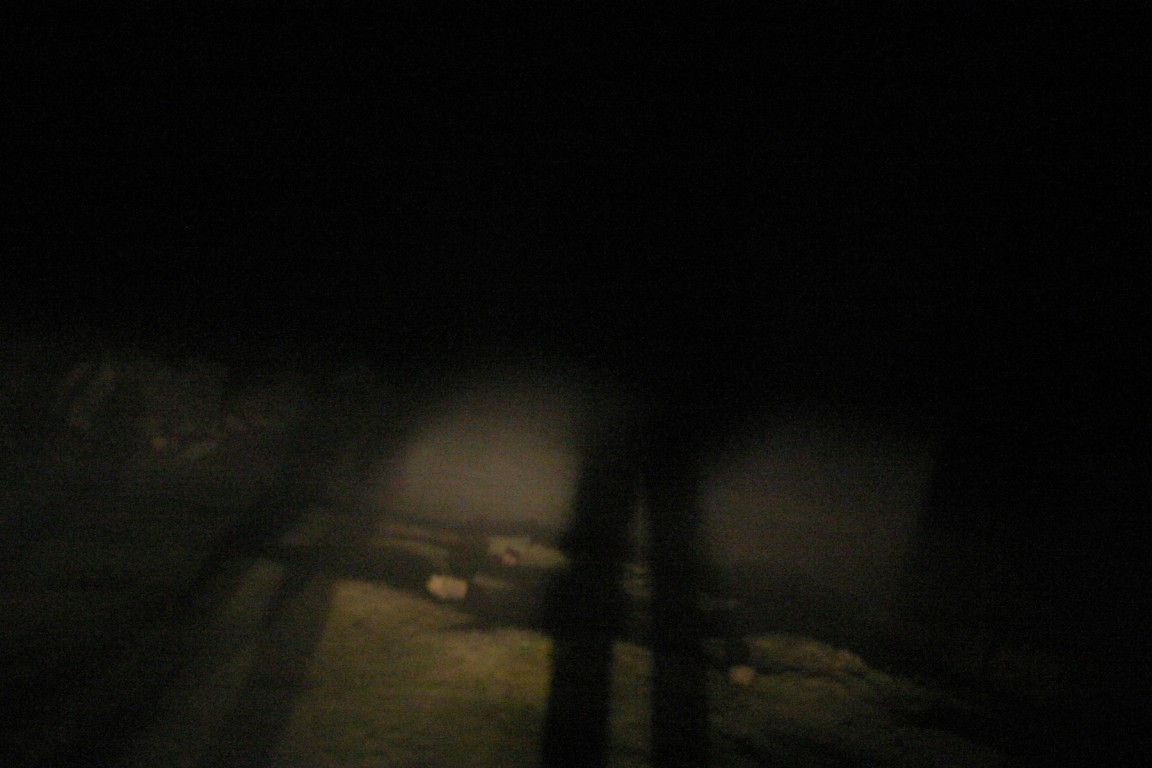 Ghostly Figures In The Fog